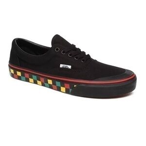 Vans (BTPXB2) Vans Check Era TC Shoes Black/Multi Men’s Size 8, Women’s Size 9.5